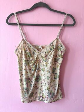 Y2K Calvin Klein Paisley Cami